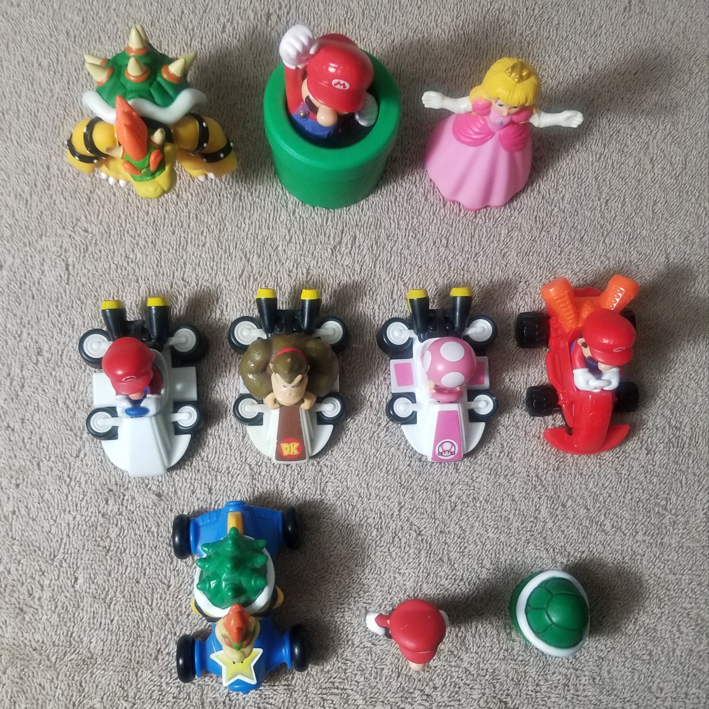 Super Mario Bros Figures Lot of 10