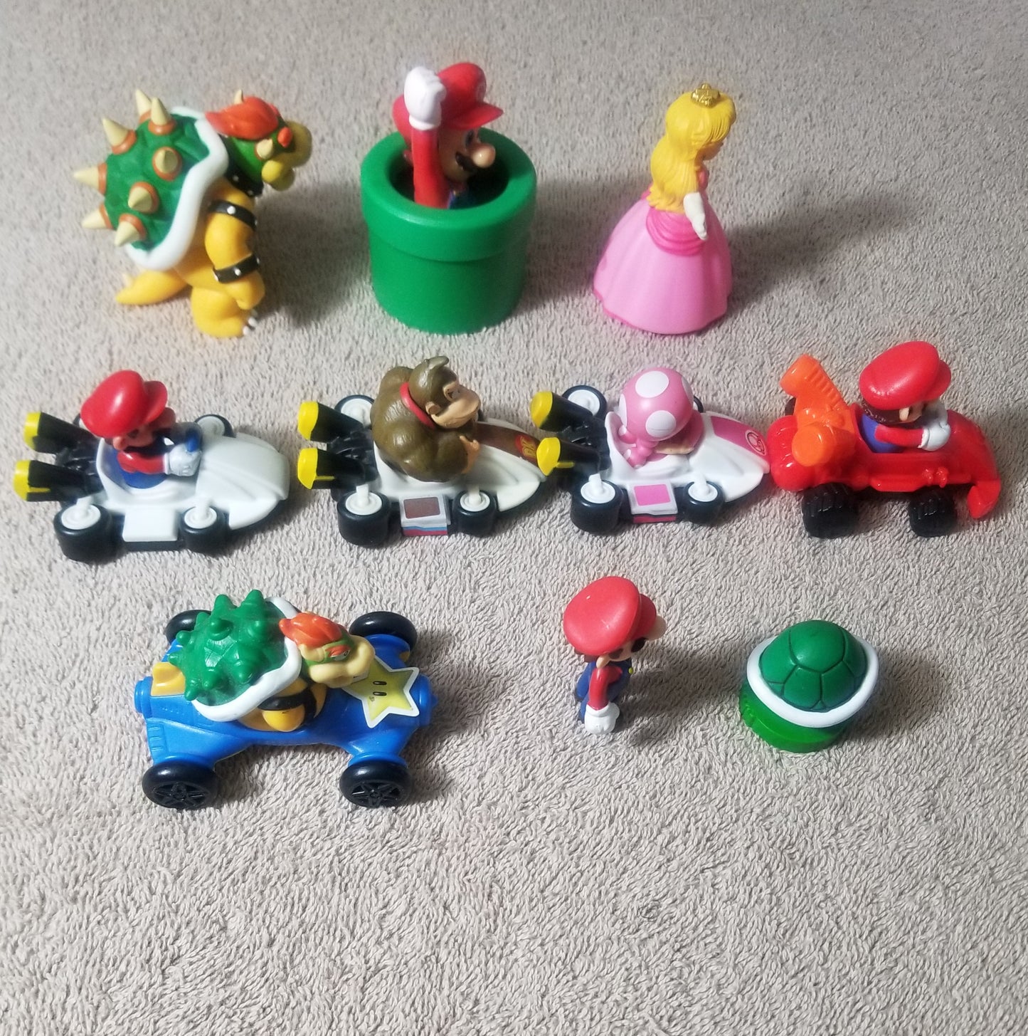 Super Mario Bros Figures Lot of 10