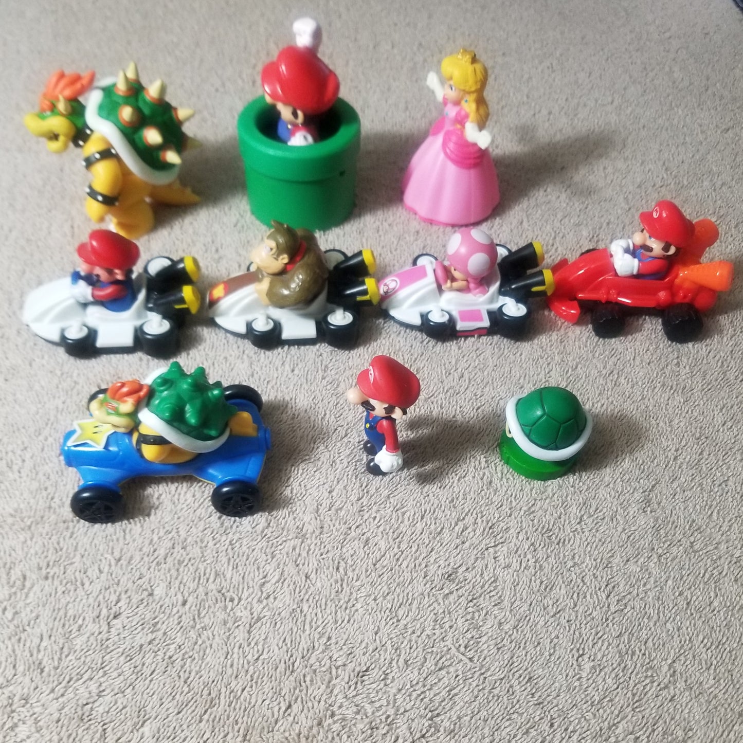 Super Mario Bros Figures Lot of 10