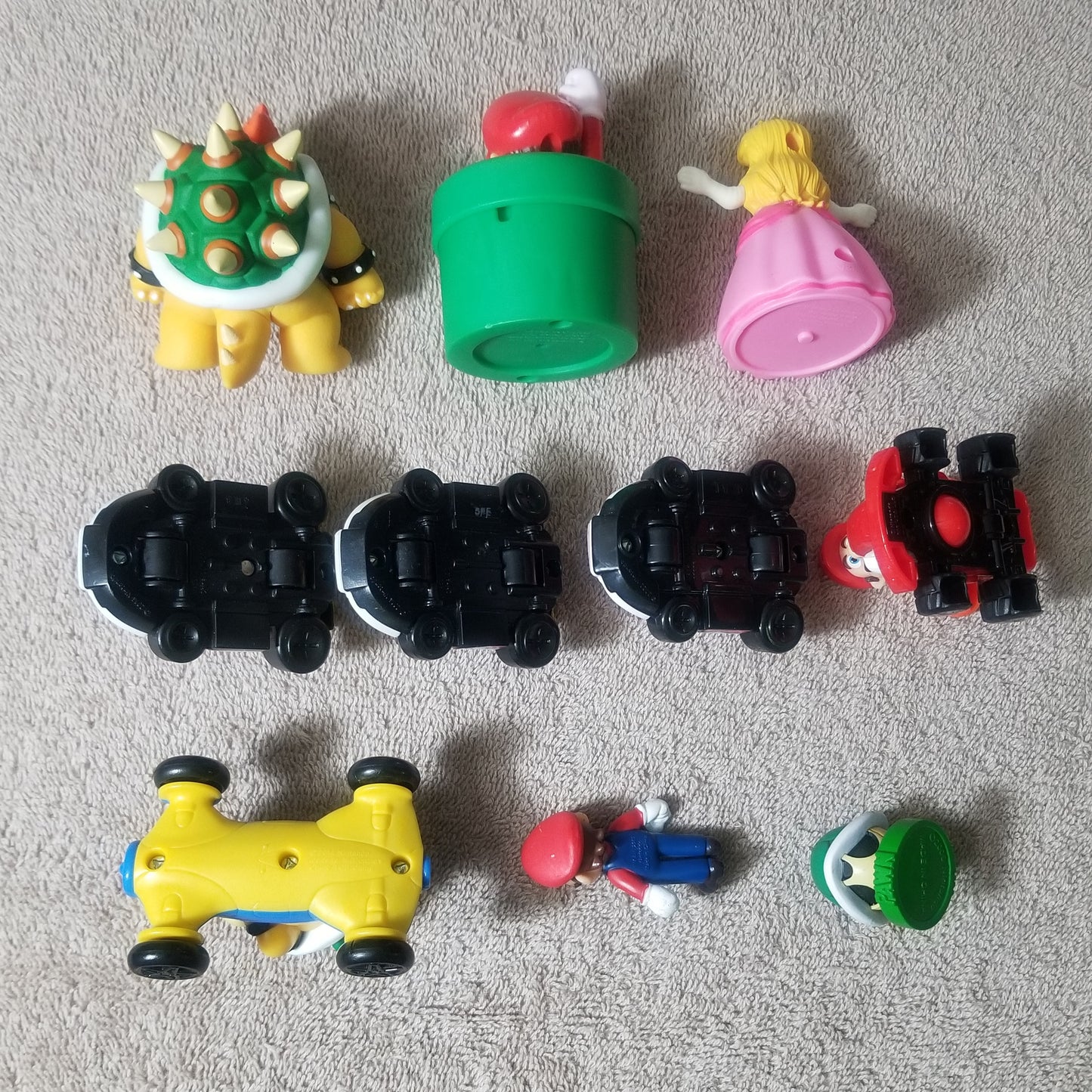 Super Mario Bros Figures Lot of 10