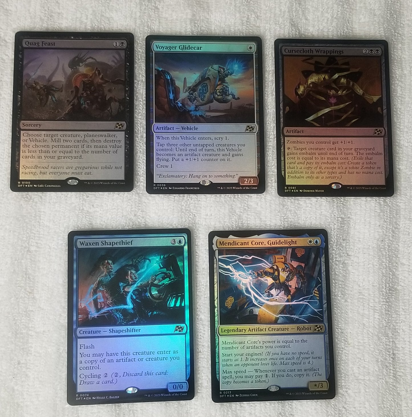 MTG Aetherdrift Foil Card Lot of 50