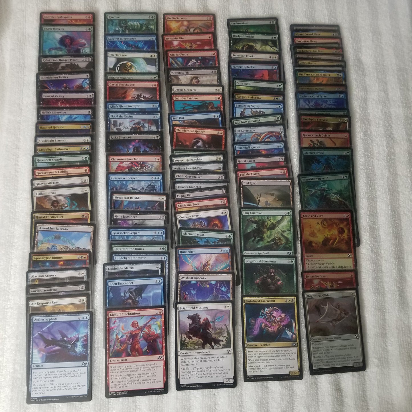 MTG Aetherdrift Common, Uncommon, Rare Lot of 100