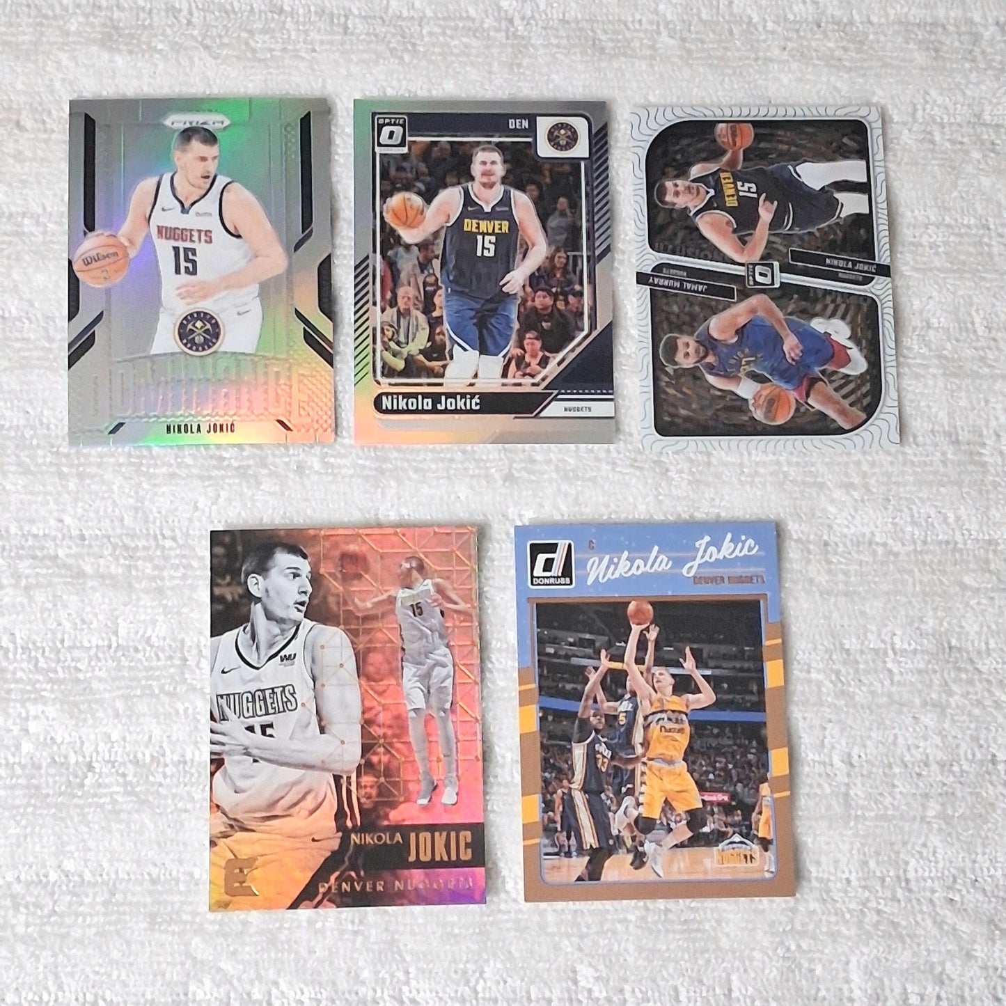 Nikola Jokic Denver Nuggets 15 Card Lot