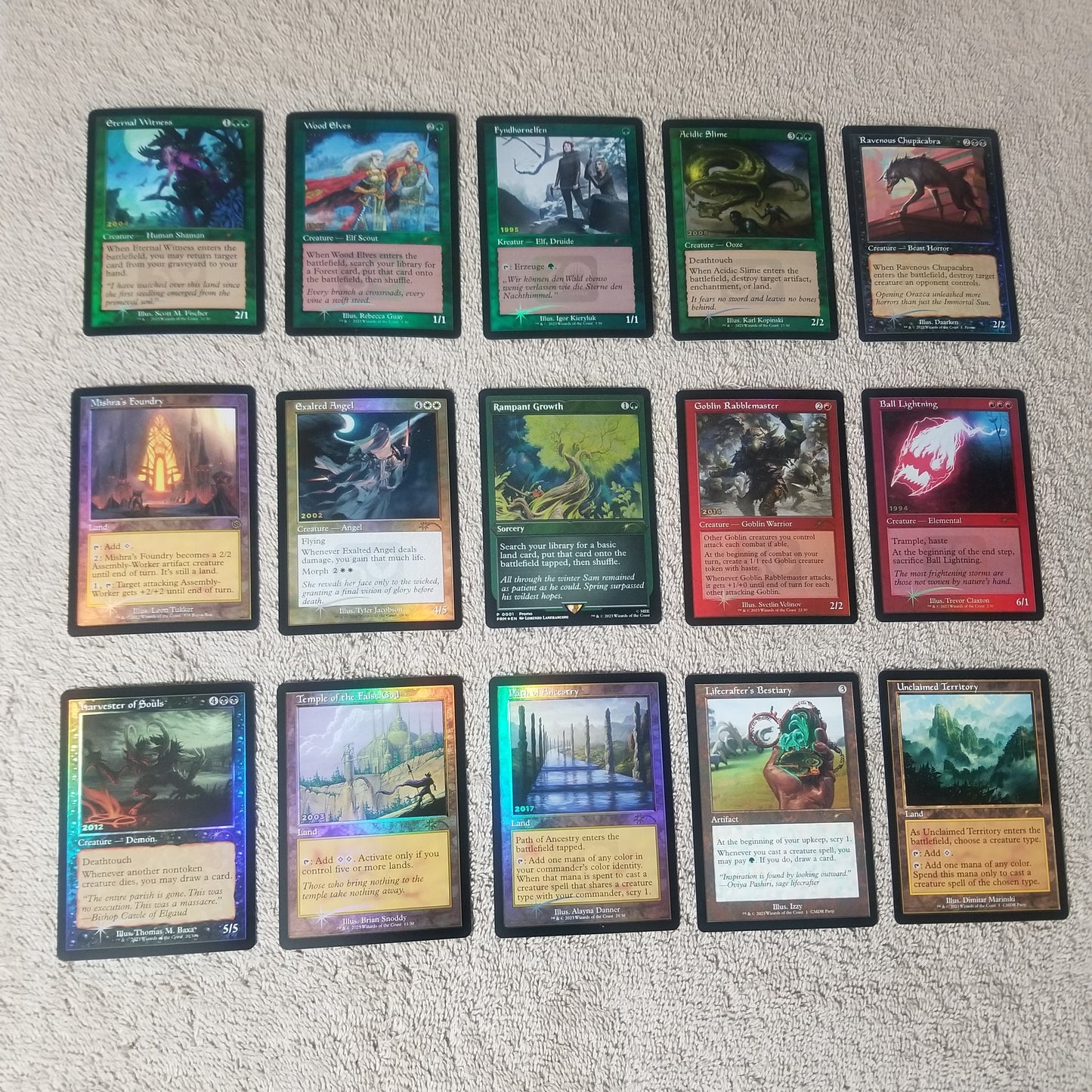 Magic the Gathering Promo Card Lot of 15