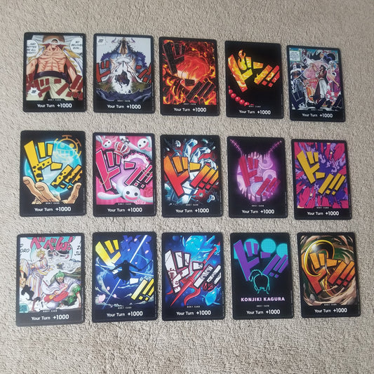 One Piece Don Card Lot of 15