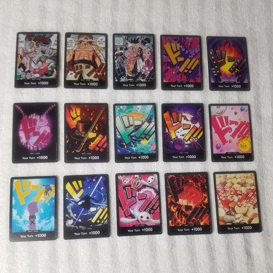 One Piece Don Card Lot of 15