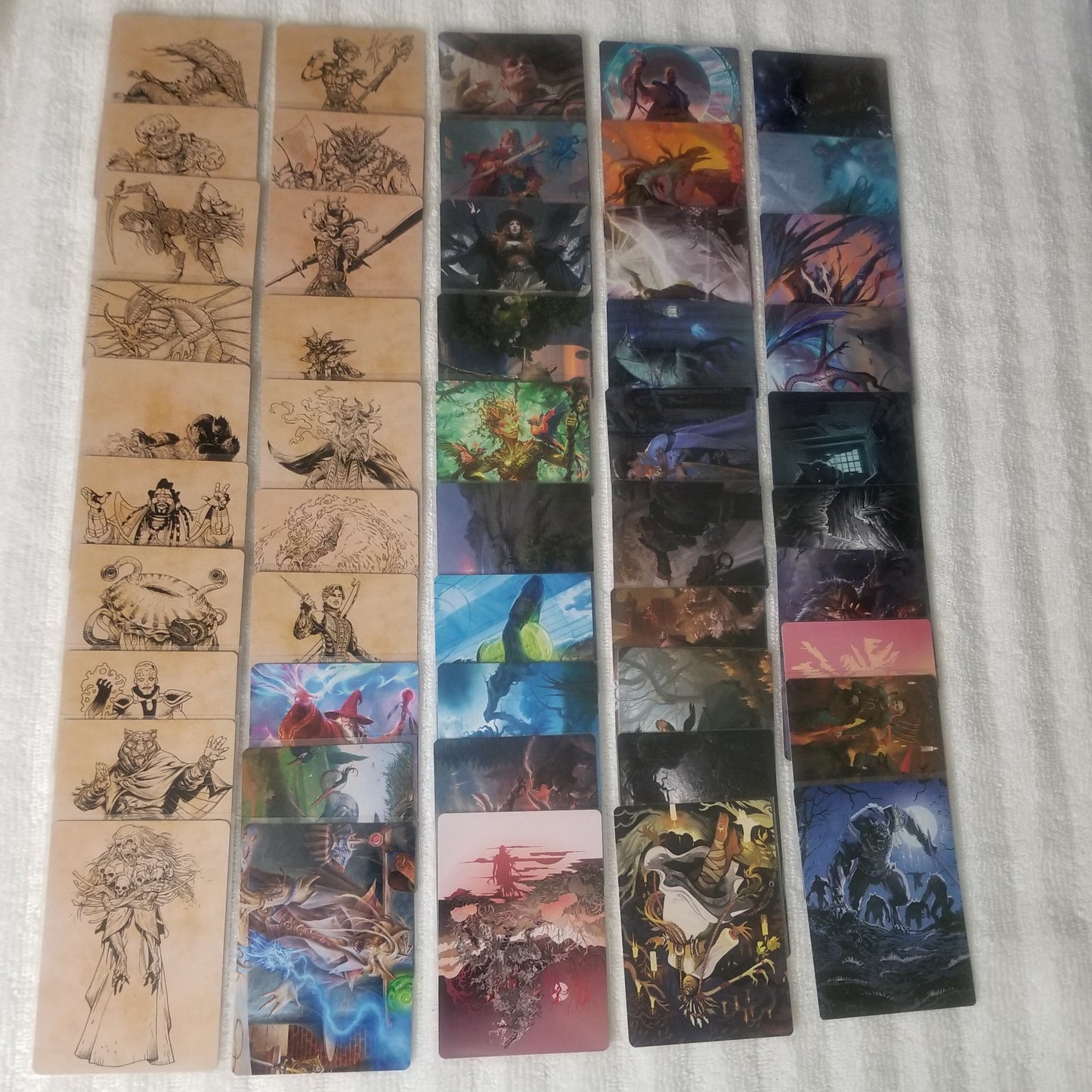 Magic the Gathering Art Series Lot of 50