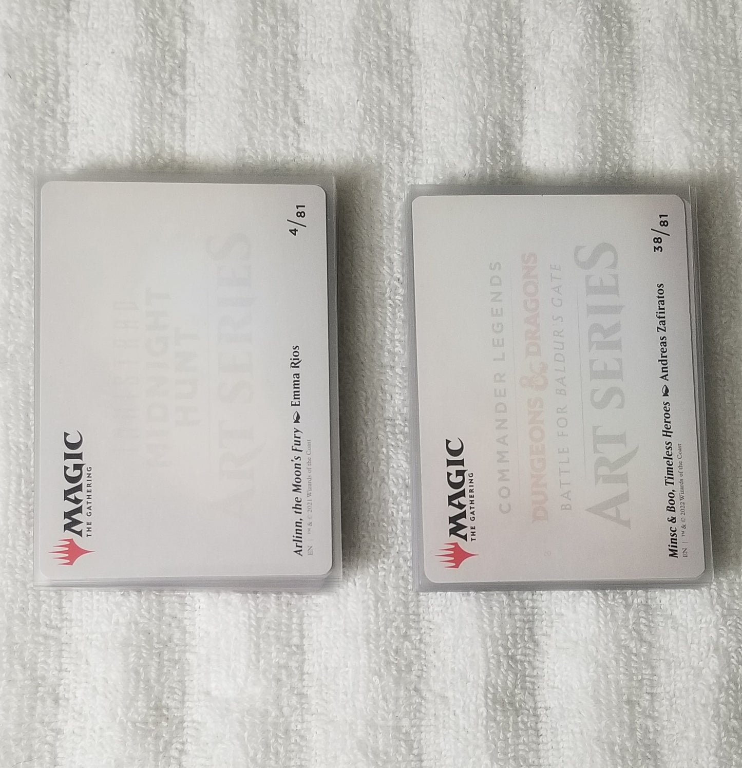 Magic the Gathering Art Series Lot of 50