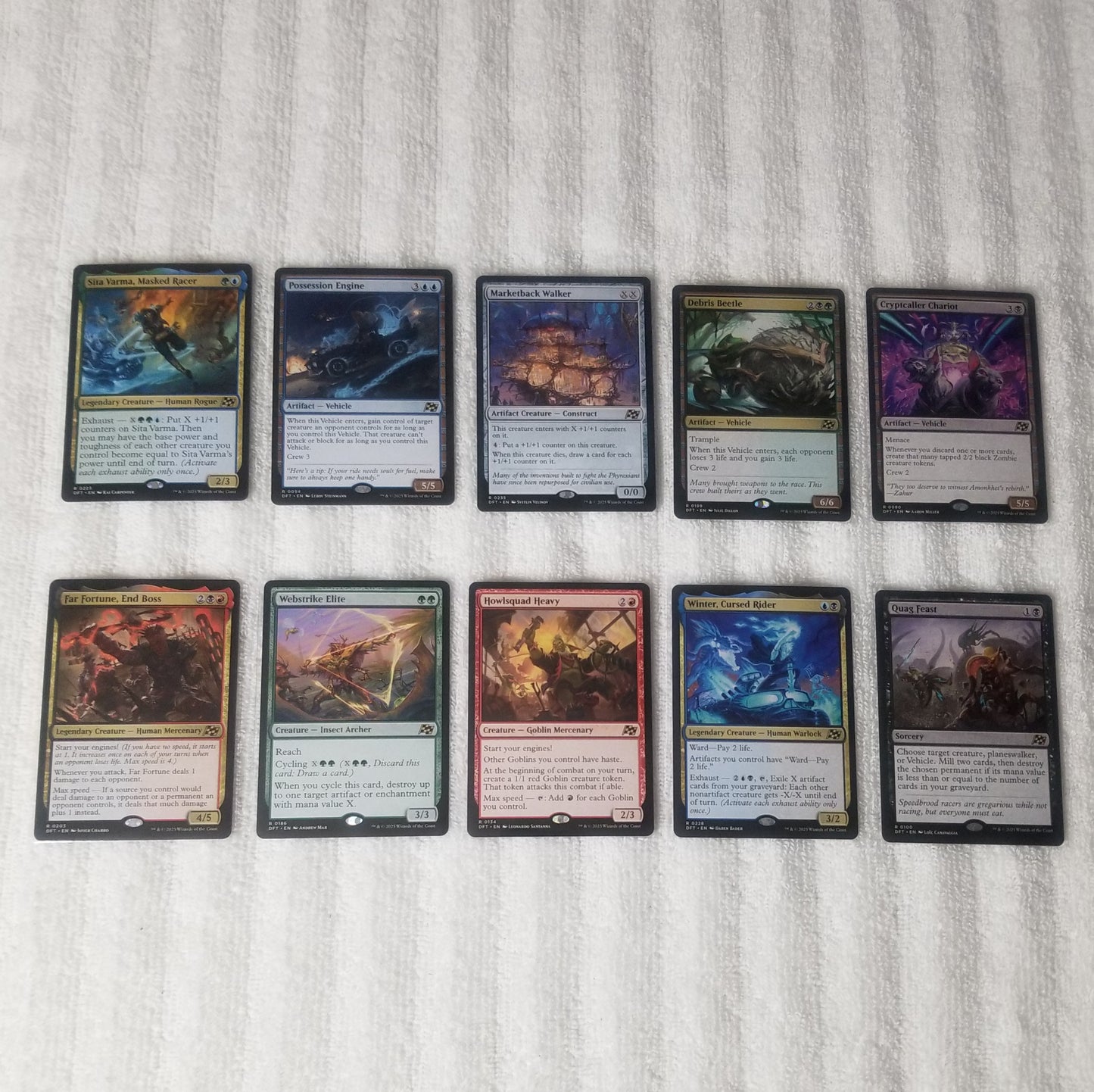 MTG Aetherdrift Common, Uncommon, Rare Lot of 100