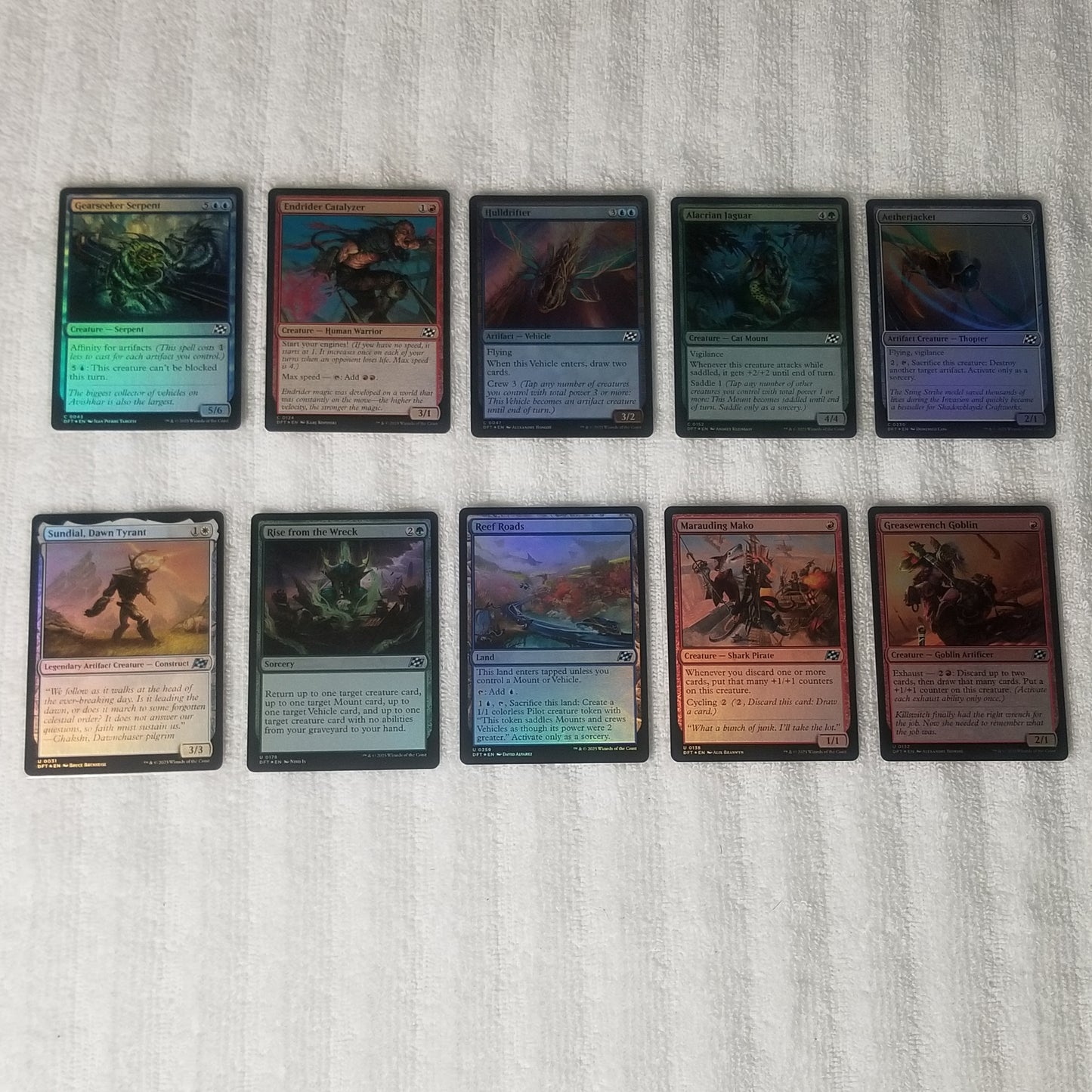 MTG Aetherdrift Common, Uncommon, Rare Lot of 100