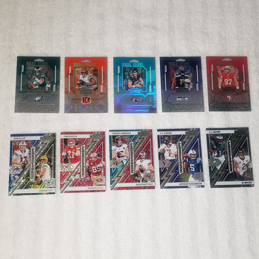 2024 Contenders Football Hall Pass & Power Players Lot of 10