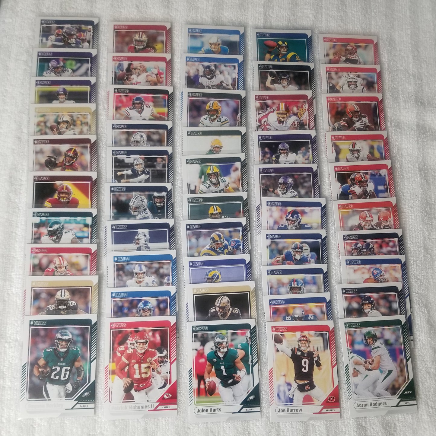 2024 Donruss Football Base & Rated Rookie Lot of 100