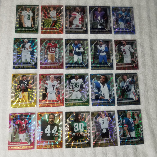 2024 Donruss Football Elite Series & Legend Series Lot of 20