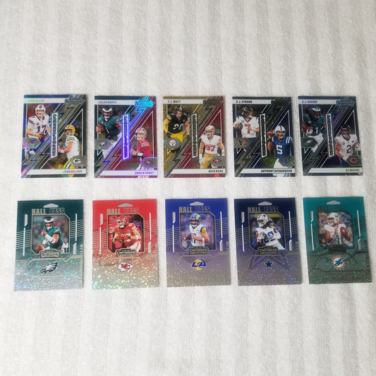 2024 Contenders Football Power Players & Hall Pass Lot of 10