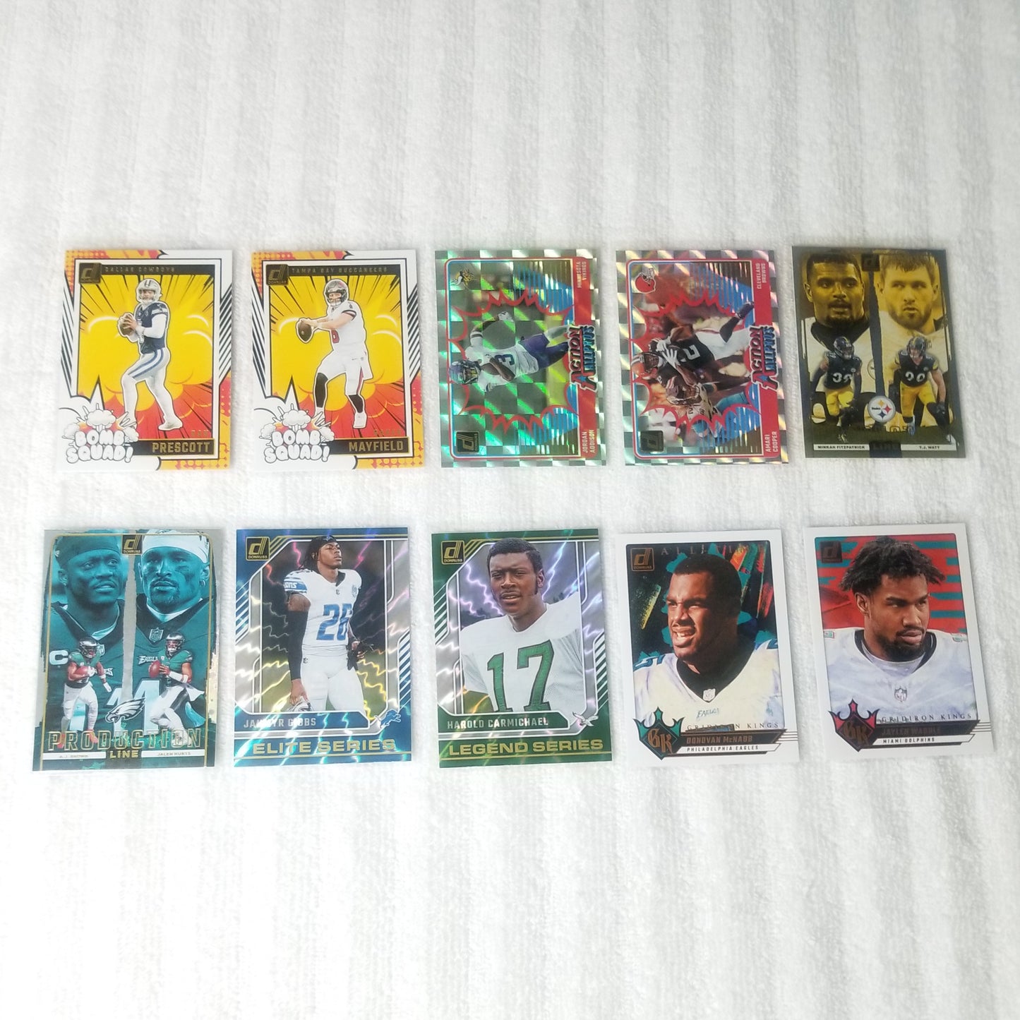 2024 Donruss Football Base, Inserts & Rated Rookie Lot of 100
