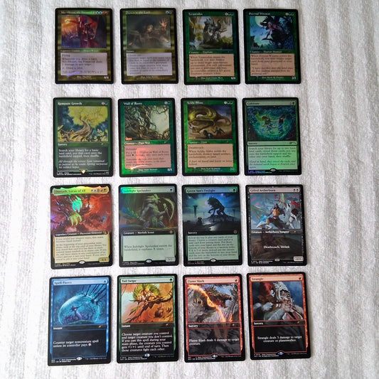 Magic the Gathering Foil & Non-Foil Promo Card Lot of 16