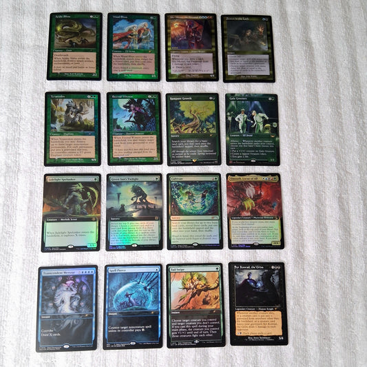 Magic the Gathering Foil & Non-Foil Promo Card Lot of 16