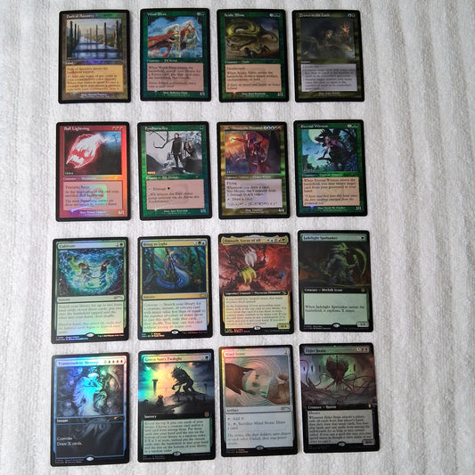 Magic the Gathering Foil Promo Card Lot of 16