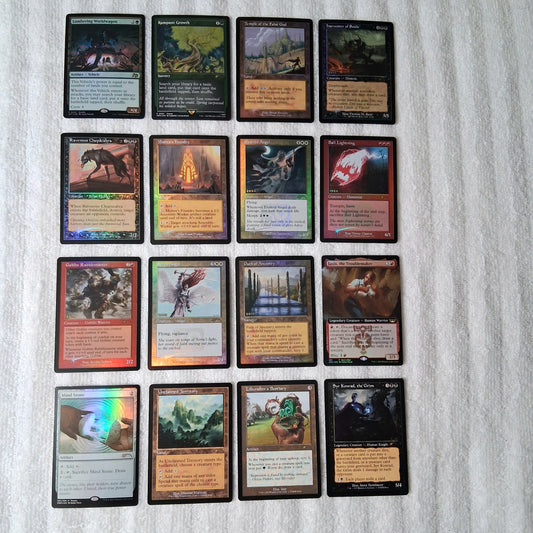 Magic the Gathering Foil & Non-Foil Promo Card Lot of 16