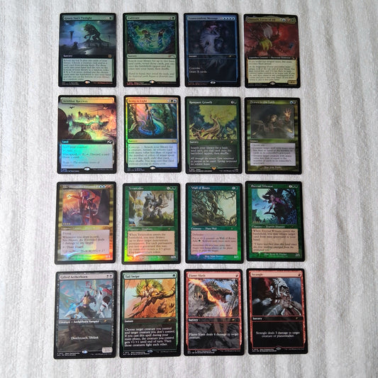 Magic the Gathering Foil & Non-Foil Promo Card Lot of 16