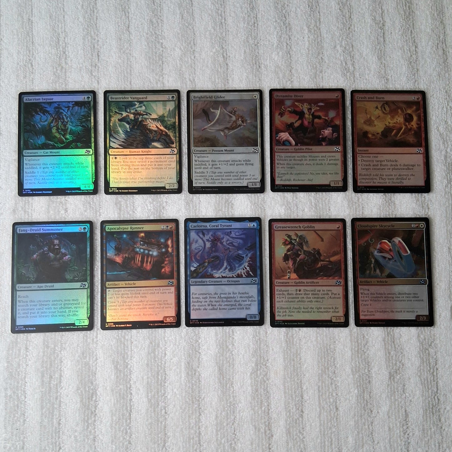 MTG Aetherdrift Common/Uncommon Non-Foil & Foil Lot of 100