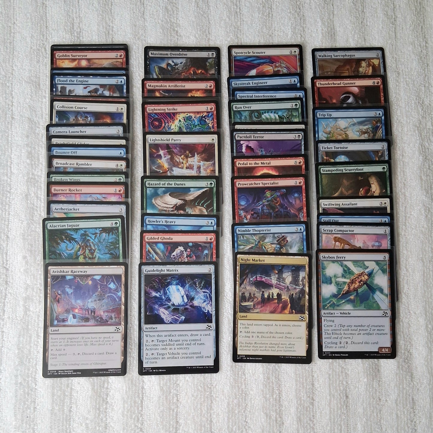 MTG Aetherdrift Common/Uncommon Non-Foil & Foil Lot of 100