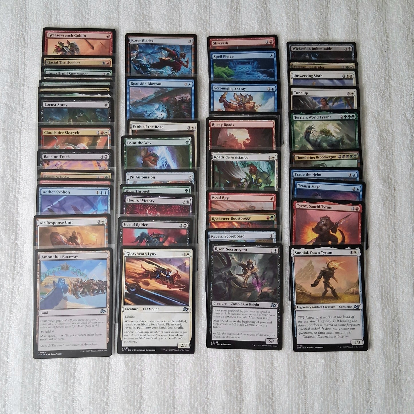 MTG Aetherdrift Common/Uncommon Non-Foil & Foil Lot of 100