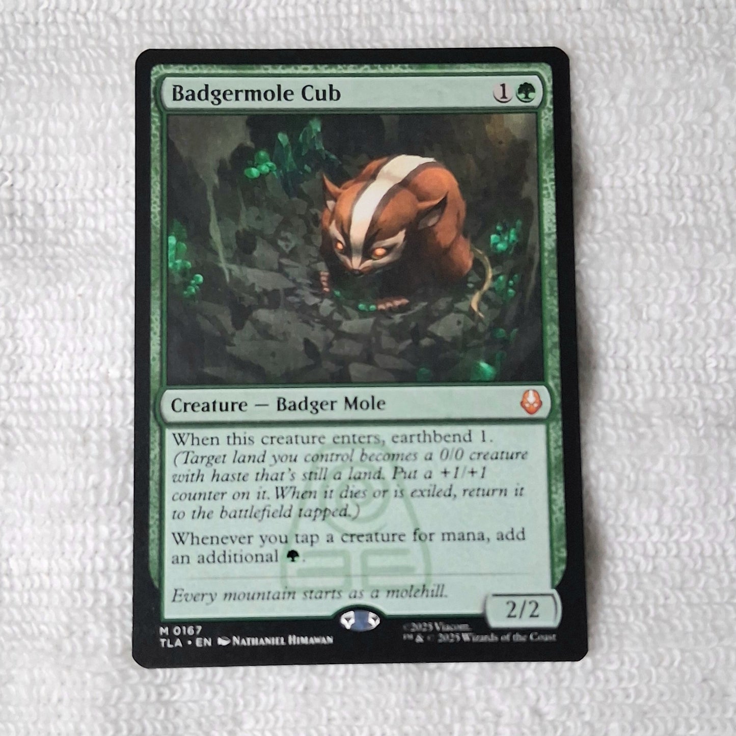 MTG Avatar: The Last Airbender Badgermole Cub Mythic Regular 167