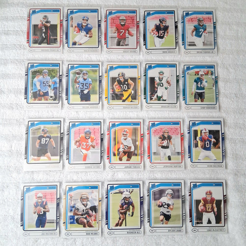 2024 Donruss Football Base, Inserts & Rated Rookie Lot of 100