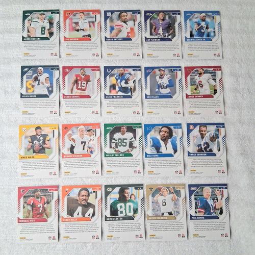 2024 Donruss Football Elite Series & Legend Series Lot of 20