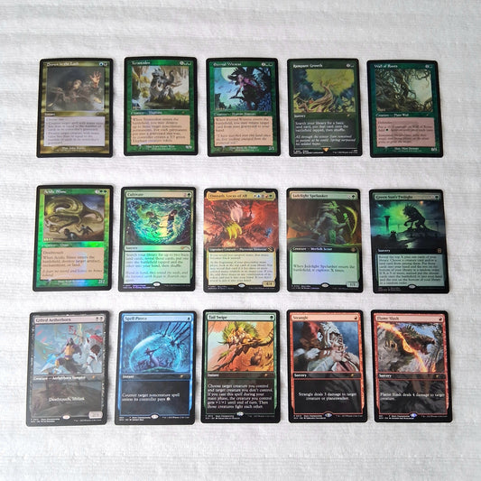 Magic the Gathering Foil & Non-Foil Promo Card Lot of 15