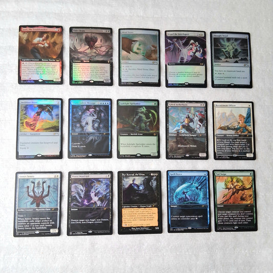 Magic the Gathering Foil & Non-Foil Promo Card Lot of 15