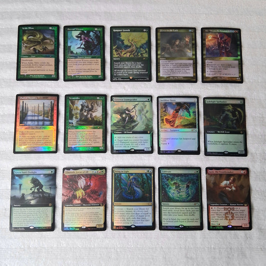 Magic the Gathering Foil Promo Card Lot of 15