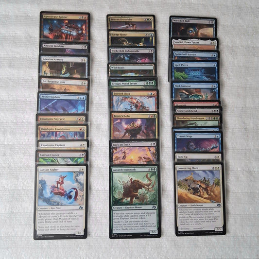 MTG Aetherdrift Common/Uncommon/Rare/Land Non-Foil & Foil Lot of 100
