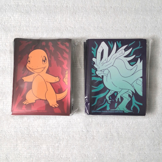 Pokemon Charmander & Walking Wake Card Sleeve 65ct Pack Lot of 2