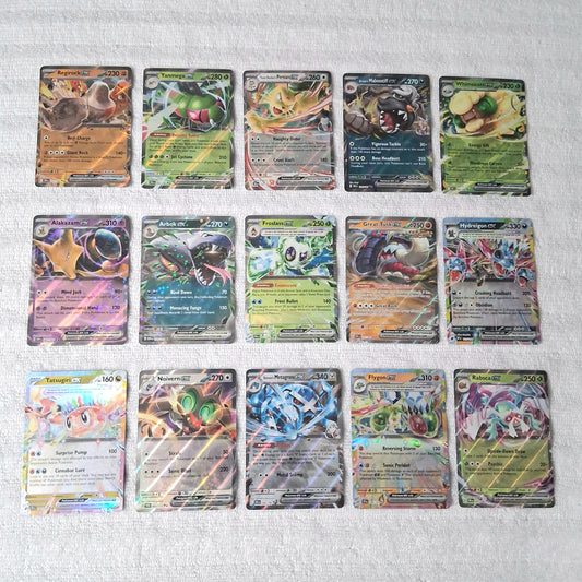 Pokemon Scarlet & Violet Series Double Rare ex Lot of 15