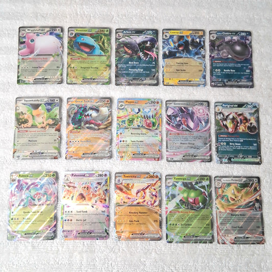 Pokemon Scarlet & Violet Series Double Rare ex Lot of 15