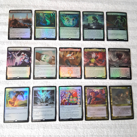 Magic the Gathering Foil Promo Card Lot of 15