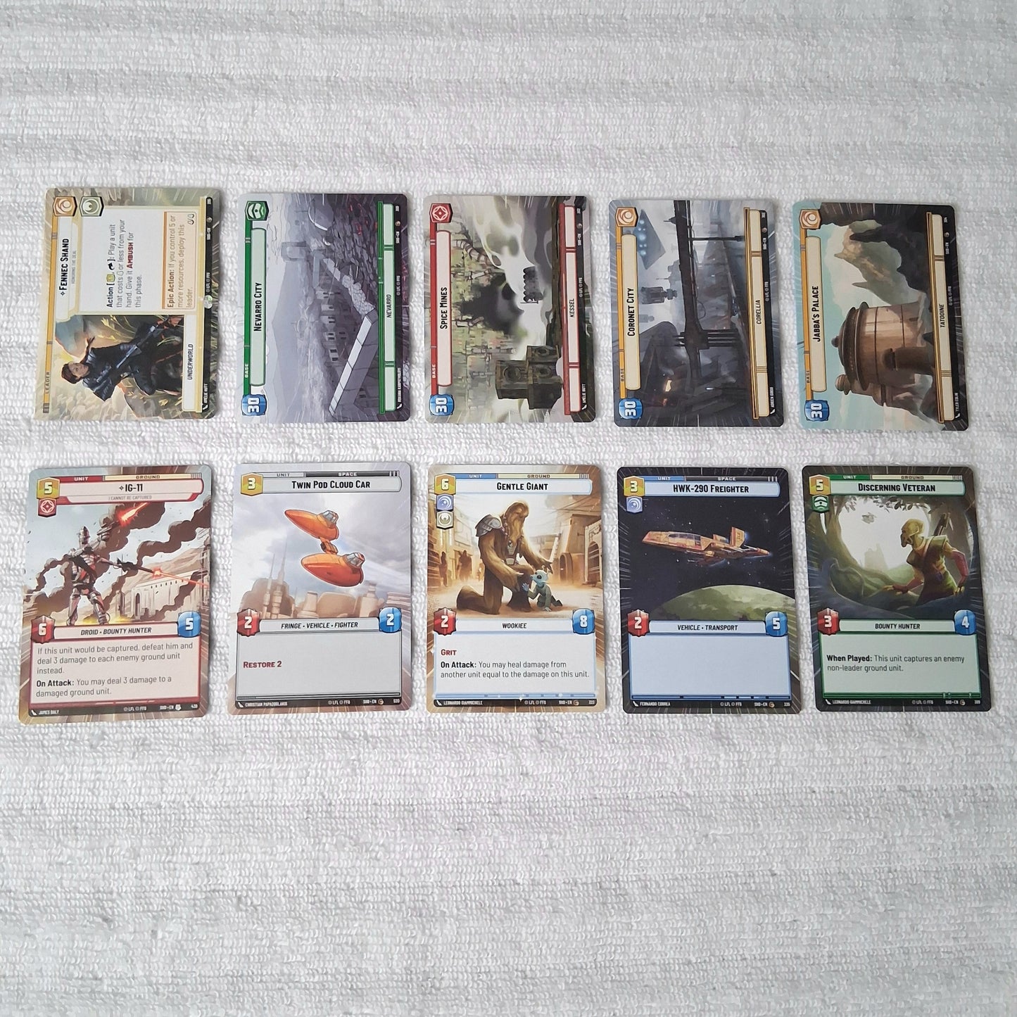 Star Wars Unlimited Shadows of the Galaxy Non-Foil/Foil U/C/R Lot of 100