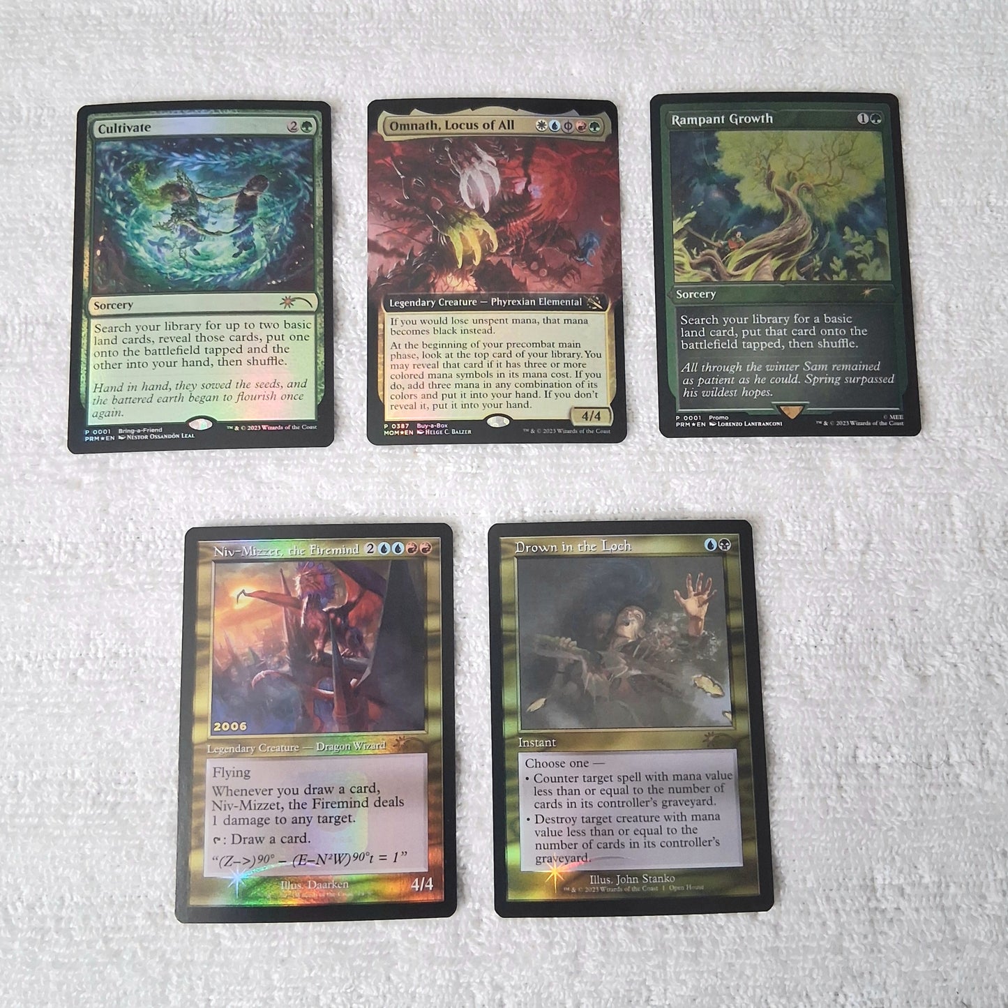 Magic the Gathering Foil & Non-Foil Promo Card Lot of 15