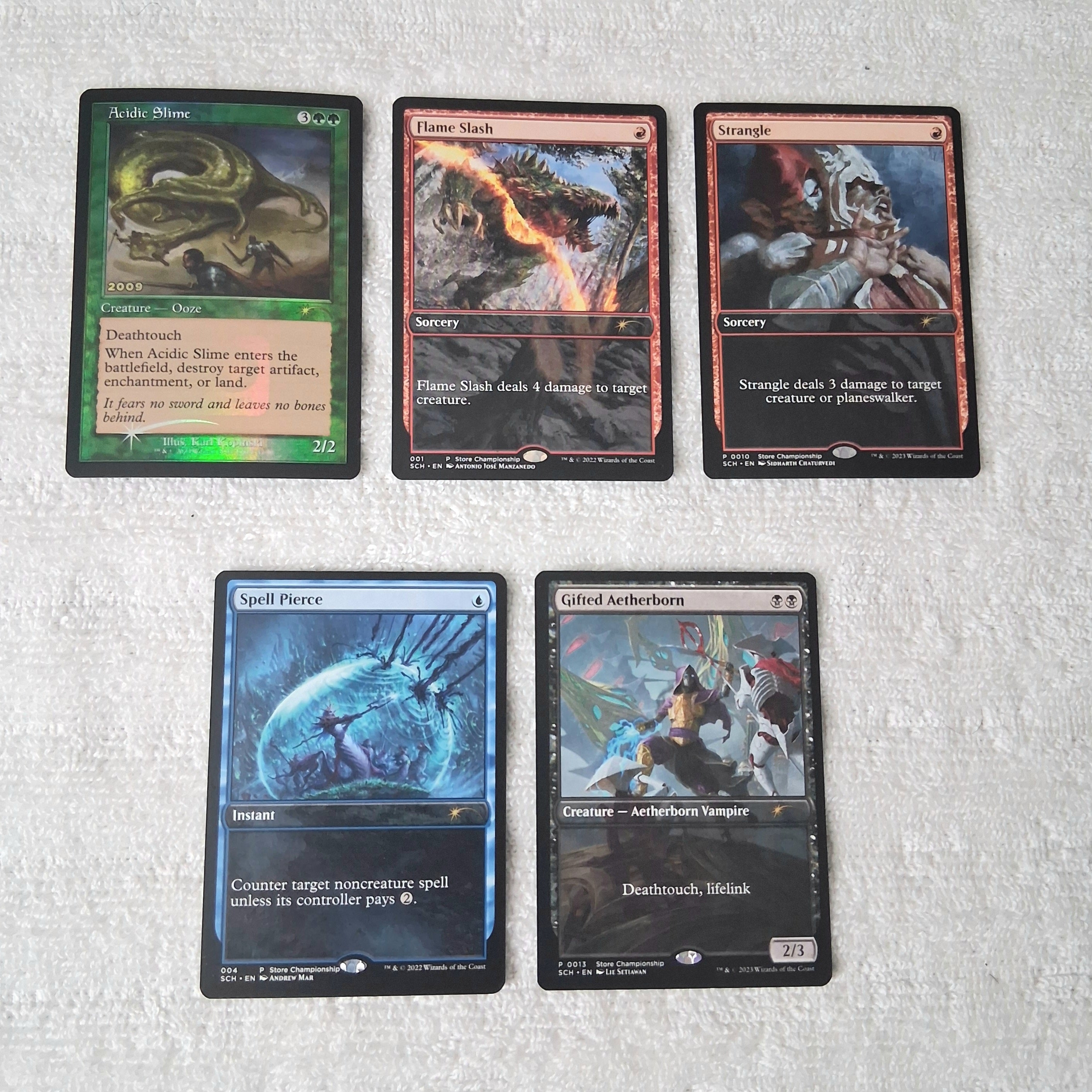 Magic the Gathering Foil & Non-Foil Promo Card Lot of 15