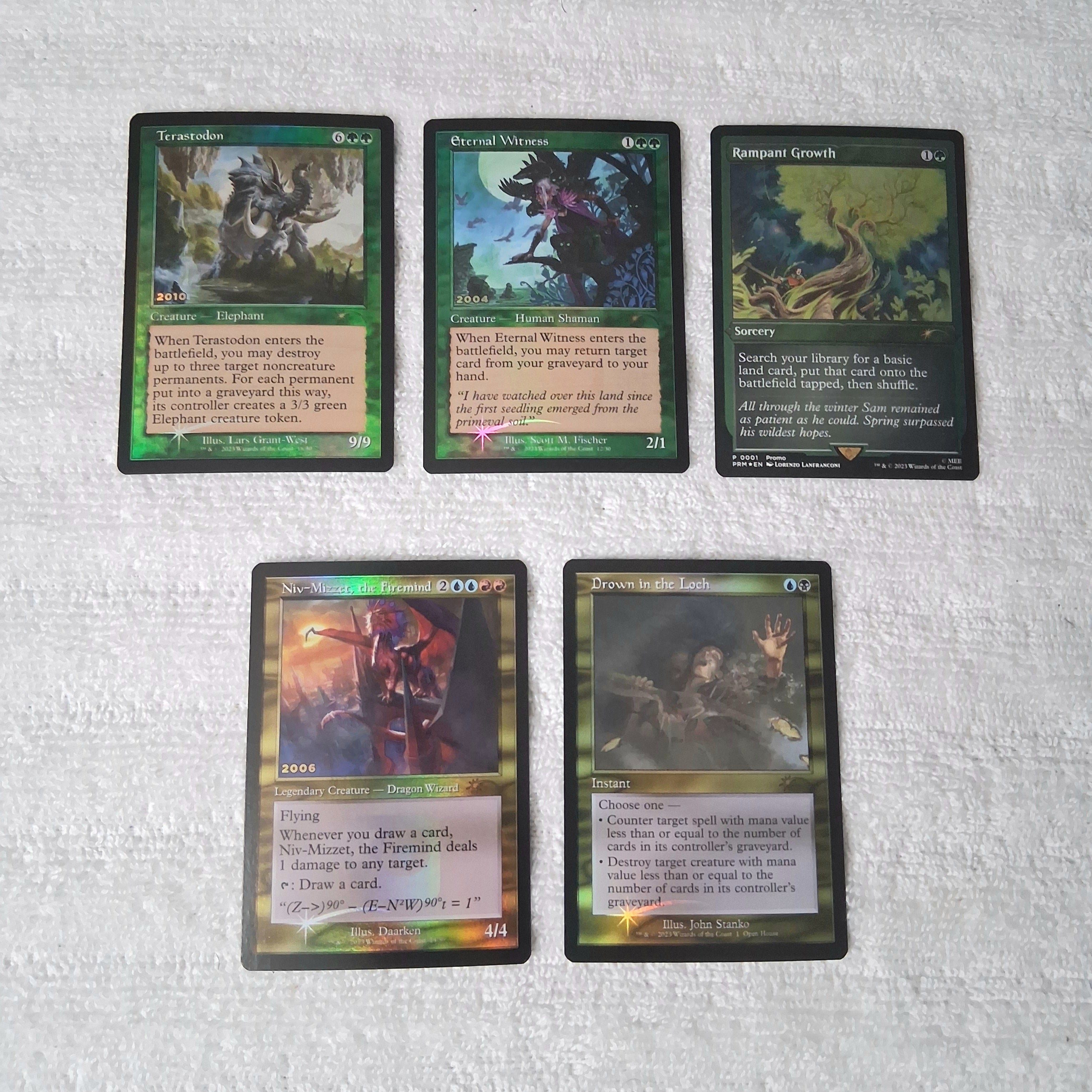 Magic the Gathering Foil & Non-Foil Promo Card Lot of 15