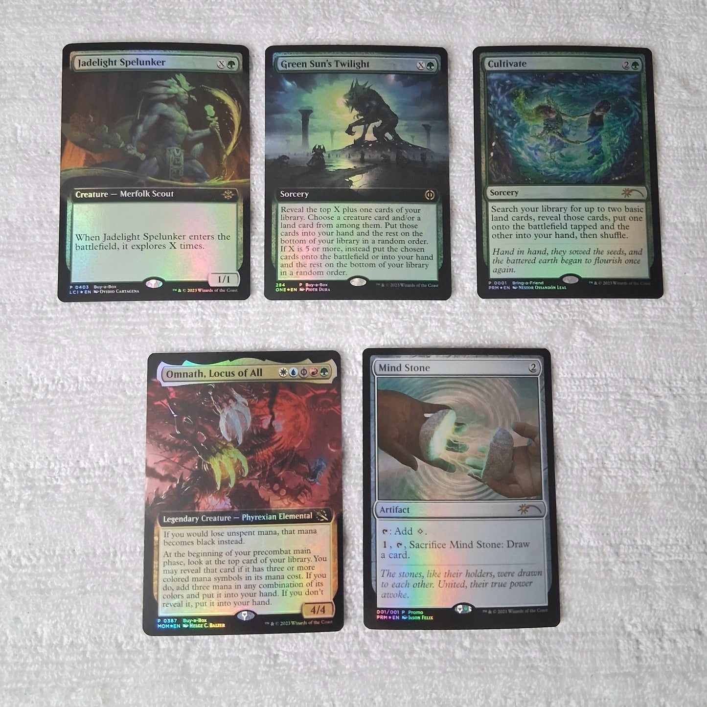 Magic the Gathering Foil & Non-Foil Promo Card Lot of 15