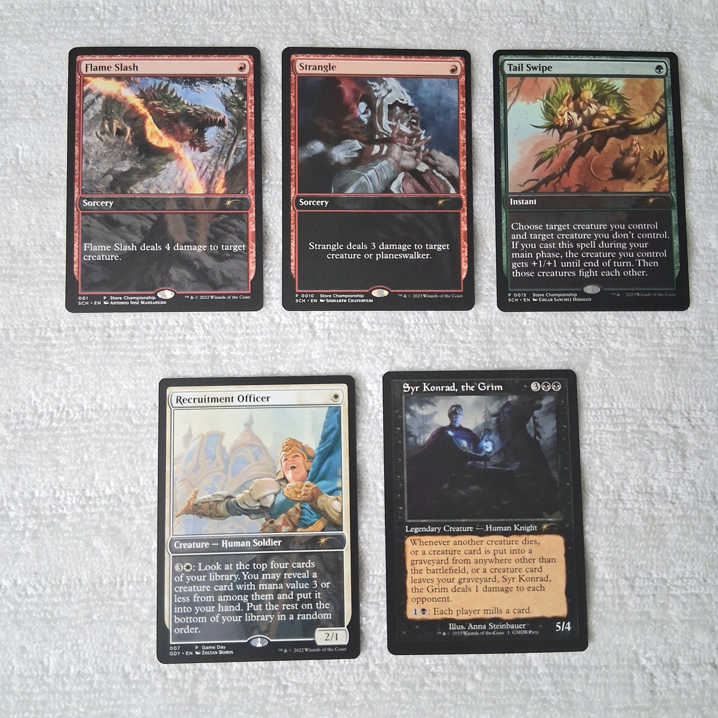 Magic the Gathering Foil & Non-Foil Promo Card Lot of 15