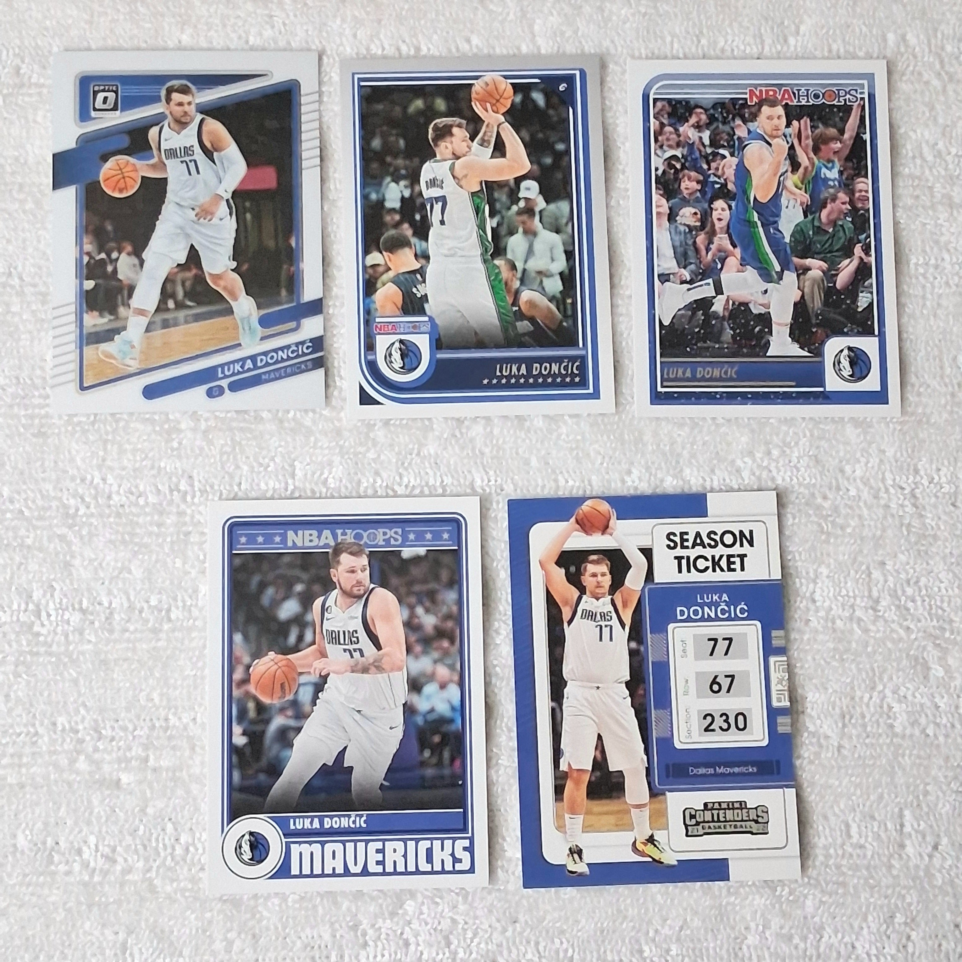 Luka Doncic Dallas Mavericks Base 15 Card Lot