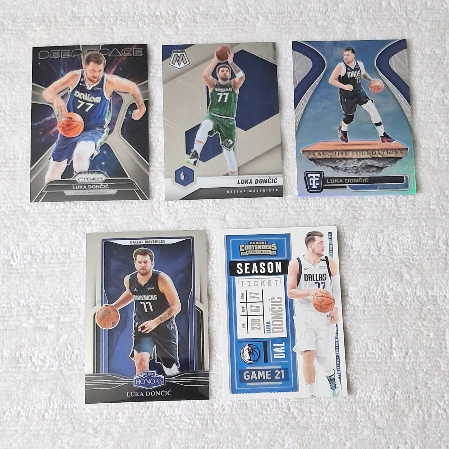 Luka Doncic Dallas Mavericks 15 Card Lot