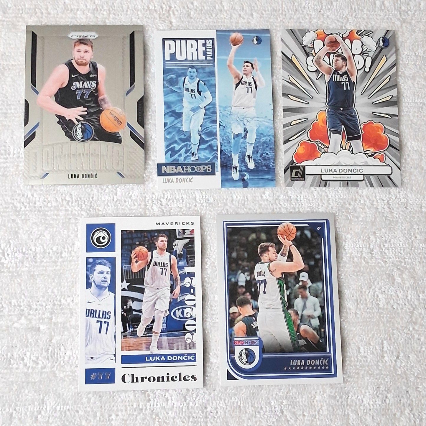 Luka Doncic Dallas Mavericks 15 Card Lot