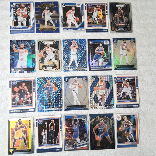 New York Knicks 20 Card Team Lot