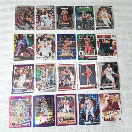 Cleveland Cavaliers 20 Card Team Lot
