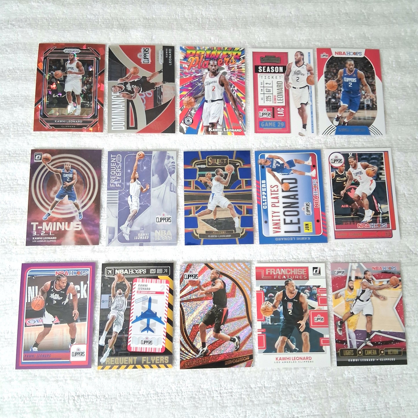 Kawhi Leonard Los Angeles Clippers 15 Card Lot